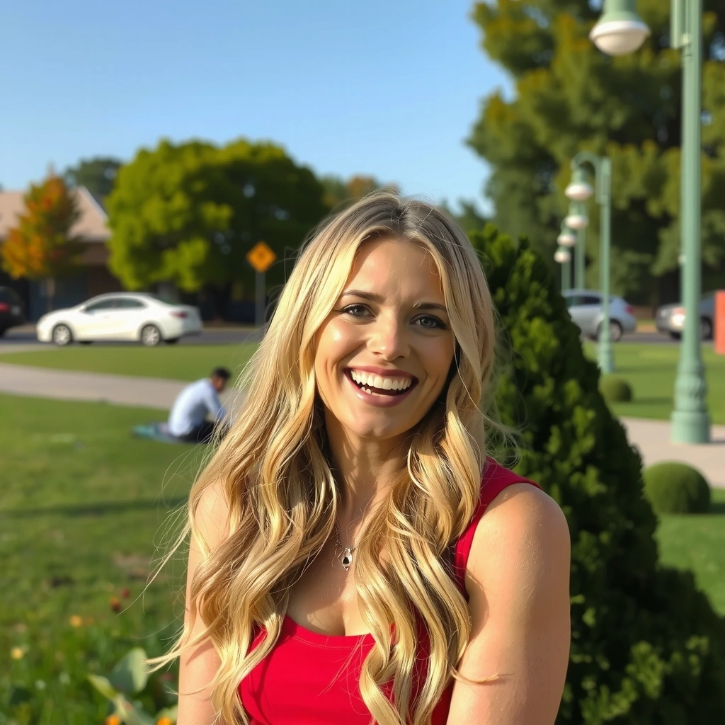 Porträt einer zufriedenen Kundin